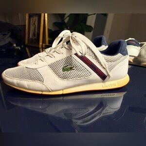 Lacoste Menerva Sport Sneaker Shoes Sz 8 Mens